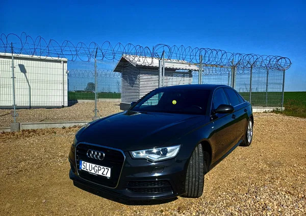 audi a6 Audi A6 cena 59999 przebieg: 240000, rok produkcji 2012 z Woźniki